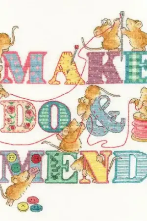 kit ricamo a punto croce - Fare e rifare - Bothy Threads Subito Disponibile