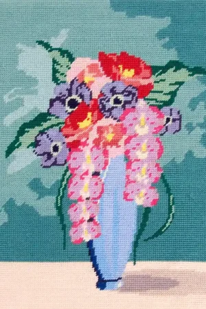 Spedizione Gratuita Canovaccio Stampato 30 x 40 cm - Orchidea - DMC