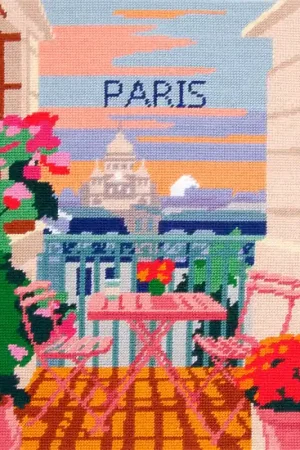 Canovaccio Stampato 30 x 40 cm - Parigi - DMC Spedizione Espresso