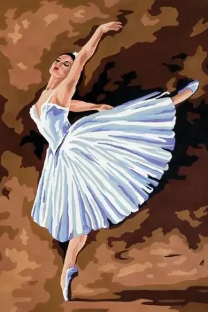 Canovaccio antico - Ballerina di balletto - Gobelin. L Ultima Occasione