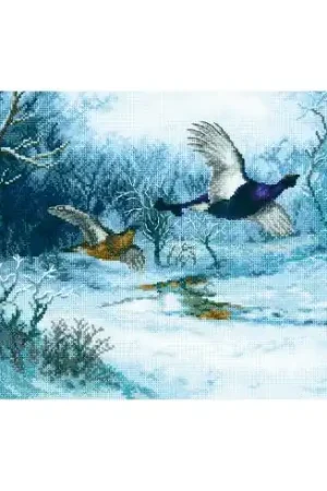 kit ricamo a punto croce - Volando sopra un ruscello d'argento - Charivna Mit Più Venduto