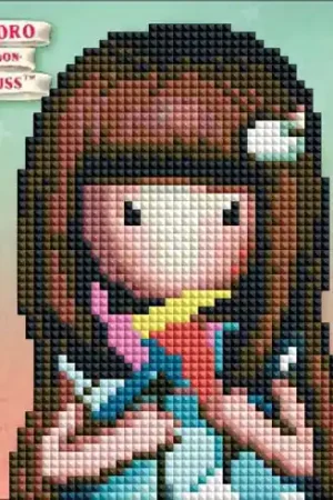 Carta con ricamo a diamante - Mulino a vento - Vervaco Consegna Rapida