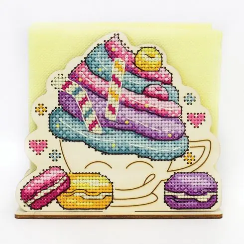 Acquista Ora Kit supporto per ricamare - Porta asciugamani - Gourmandise - MP Studia