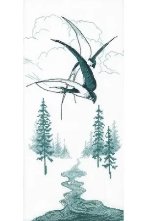 Solo Oggi kit ricamo a punto croce - Primavera - Charivna Mit