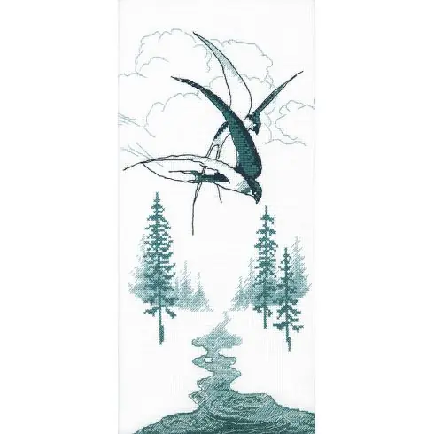 Solo Oggi kit ricamo a punto croce - Primavera - Charivna Mit