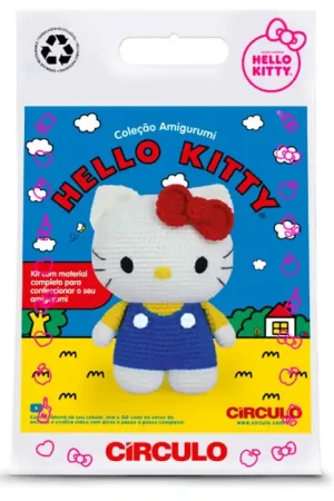 Spedito Oggi Kit Amigurumi Hello Kitty Classica - Circulo