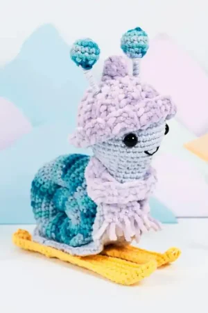 Kit Amigurumi Lumaca Sciatrice - DMC Popolare