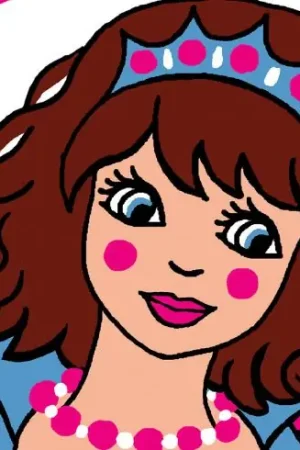 Kit di tela per bambini - Principessa - Luc Créations Esclusivo