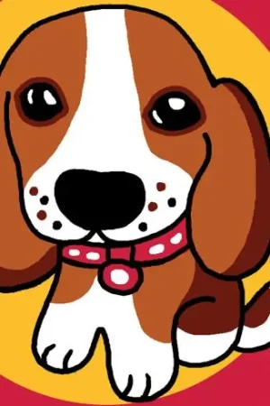 Kit di tela per bambini - Piccolo cane - Luc Créations Compra Oggi Stesso