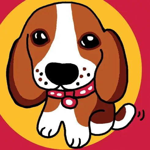 Kit di tela per bambini - Piccolo cane - Luc Créations Compra Oggi Stesso