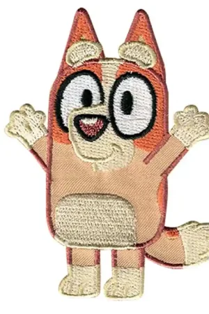 Patch Termoadesiva Bingo Bluey che Saluta Esclusivo