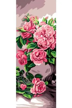 Prezzo Basso Canovaccio antico - Le rose - Luc Créations