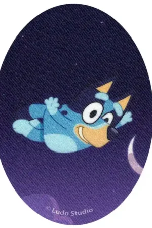 Quantità Limitata Patch Termoadesiva Bluey che Vola nello Spazio