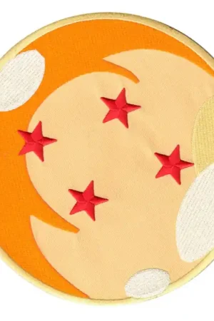 Patch Termoadesiva Sfera del Drago a Quattro Stelle Dragon Ball XL Must-Have