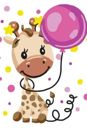 Canovaccio antico - Piccolo giraphe - Collection d'Art Prezzo Scontato