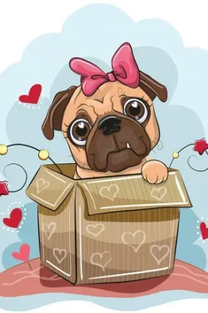 Economico Supporto in cartoncino per ricamo diamante - Carlin - Collection d'Art