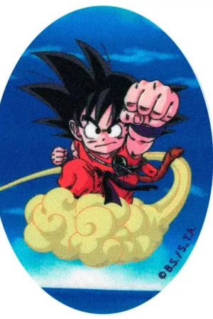 Patch Termoadesiva Goku sulla Nuvola Kinton Dragon Ball Blu Offerta Limitata