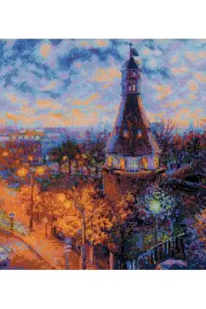 Prezzo Basso kit ricamo a punto croce - Mosca di notte - Riolis