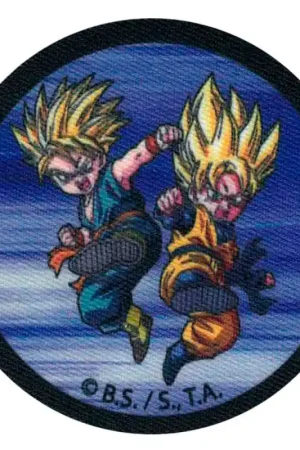 Economico Toppa Termoadesiva- Goten e Trunks Super Saiyan Dragon Ball Z