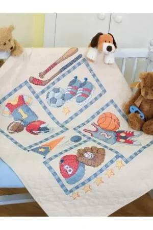 Prezzo Ridotto Kit plaid da ricamo - Sport - Dimensions