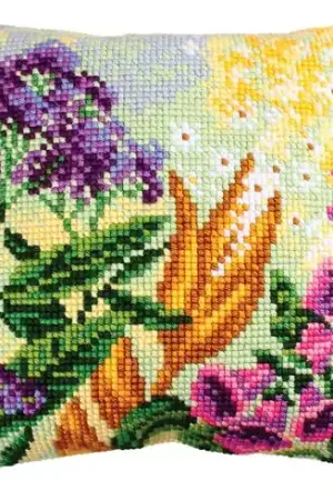 Direttamente Dal Produttore Kit cuscino fori grossi - Sogno lupino 1 - Collection d'Art