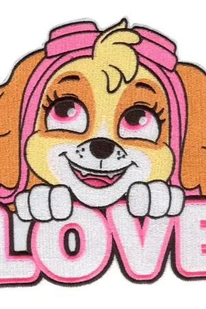 Patch Termoadesiva Skye Paw Patrol LOVE Nuovo Arrivo