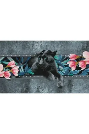 kit ricamo a punto croce - Bagheera - Nova Sloboda Super Prezzo