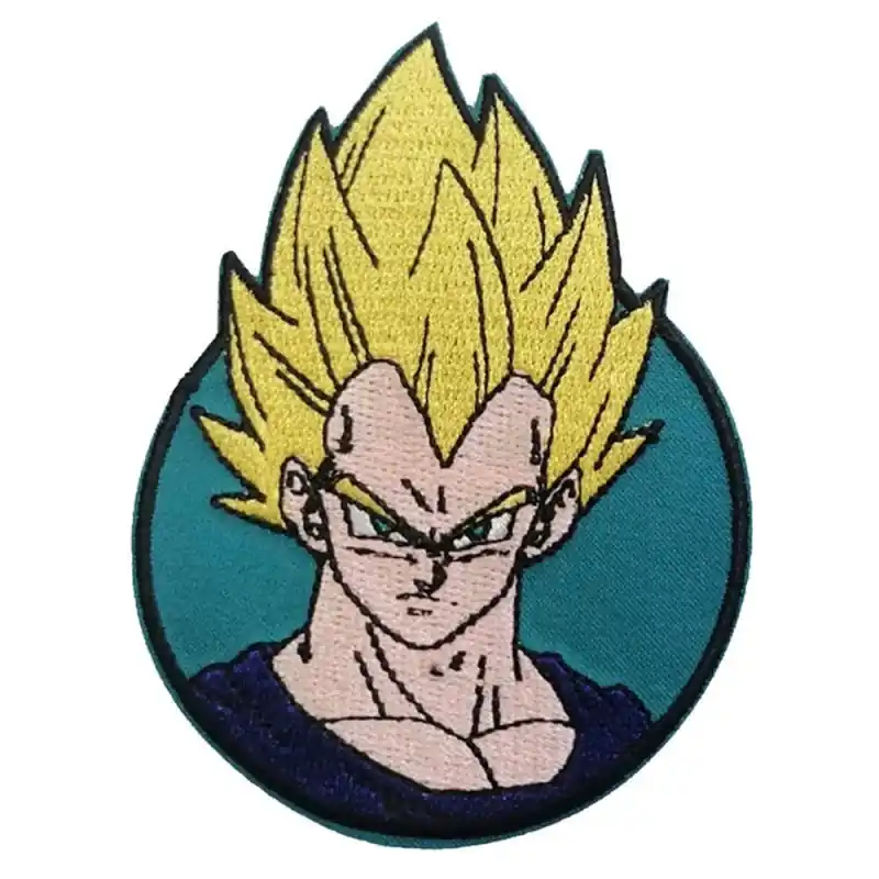 Patch Termoadesiva Vegeta Super Saiyan Dragon Ball Z Ultima Occasione