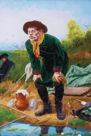 Sconto kit ricamo a punto croce - Pescatore, 1871 - Toison d'or