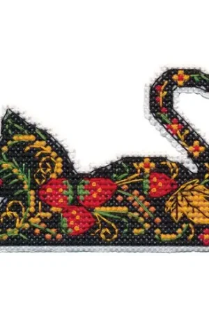 Kit magnete per ricamo - Gatto - Oven Non Perdere