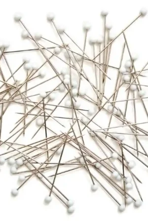 Set da 95 Spilli con Testa in Vetro - Hobby Gift Prezzo Conveniente