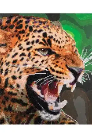 Kit Diamant et Peinture - Leopardo - Vervaco Ultime Pezzi