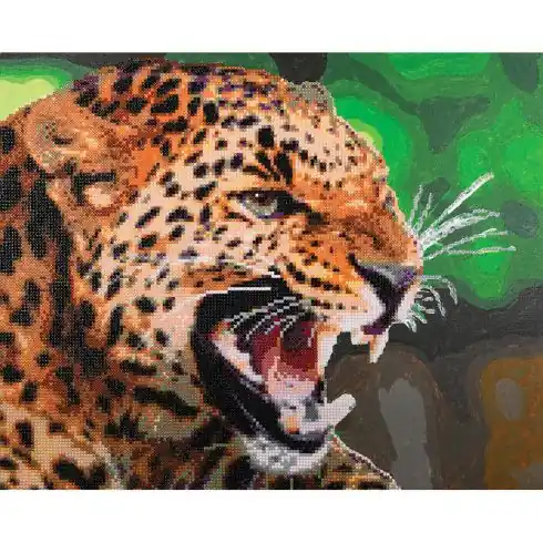 Kit Diamant et Peinture - Leopardo - Vervaco Ultime Pezzi