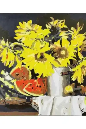 Miglior Prezzo Kit di pittura per numero - Tavolo estivo - Craft Buddy