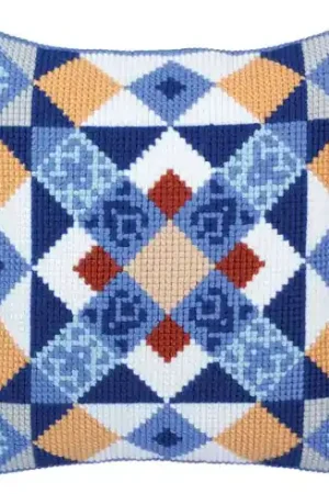 Kit cuscino fori grossi - Maiolica - Collection d'Art Offerta Lampo