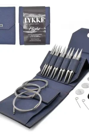 Spedizione Espresso Set di Ferri Circolari Intercambiabili Flight Bulky Denim - Lykke