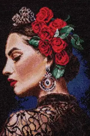 kit ricamo a punto croce - Muse - Letistitch Miglior Prezzo