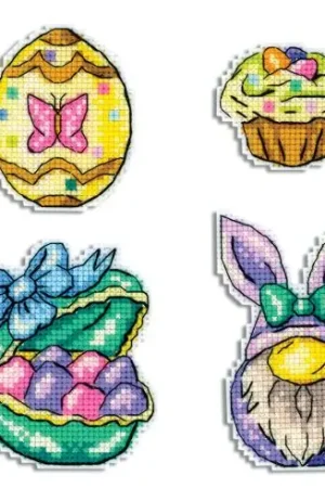 Kit magnete per ricamo - Dolci di Pasqua - MP Studia A Buon Prezzo