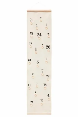 Kit per Ricamo Calendario dell'Avvento con Numeri Pre-stampati - Rico Design Economico