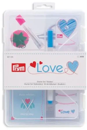 Kit da cucito - Kit per principianti "Ricamo - Prym Must-Have