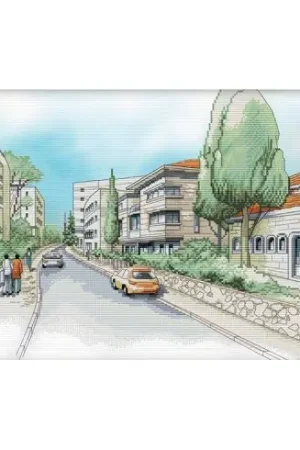 kit ricamo a punto croce - Via Verde - Nova Sloboda Promo Stagionale