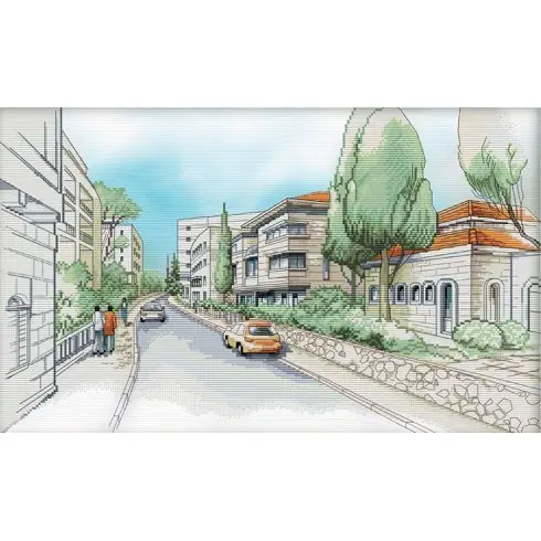 kit ricamo a punto croce - Via Verde - Nova Sloboda Promo Stagionale