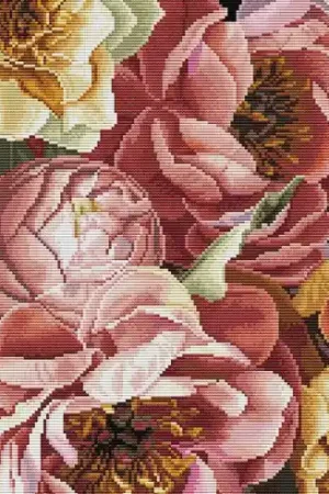 kit ricamo a punto croce - Sinfonia di tenerezza - Nova Sloboda Sconto