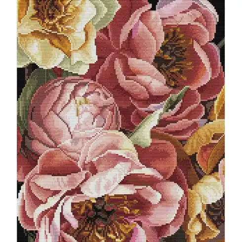 kit ricamo a punto croce - Sinfonia di tenerezza - Nova Sloboda Sconto