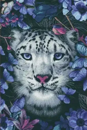 kit ricamo a punto croce - La regina delle nevi - Nova Sloboda Solo Oggi