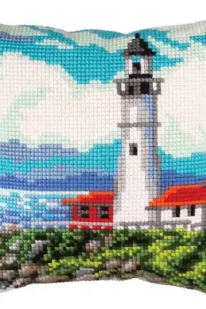 Kit cuscino fori grossi - Faro sulla baia - Collection d'Art Saldi