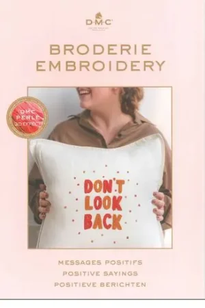 Soddisfatti O Rimborsati Libro diagrammi - Libro di ricamo tradizionale - Messaggi positivi - DMC