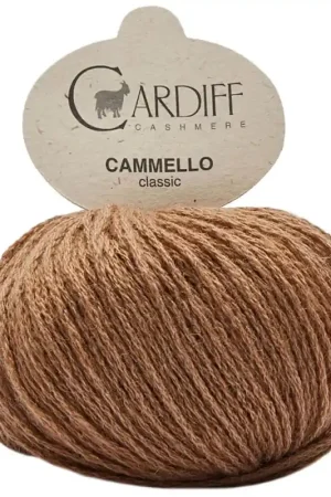 Offerta Limitata Cardiff Cashmere Cammello Classic
