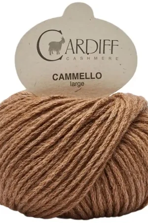 Cardiff Cashmere Cammello Large Compra Online