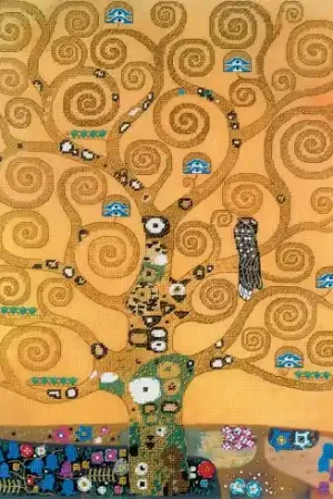 Offerta kit ricamo a punto croce - L albero della vita - Riolis